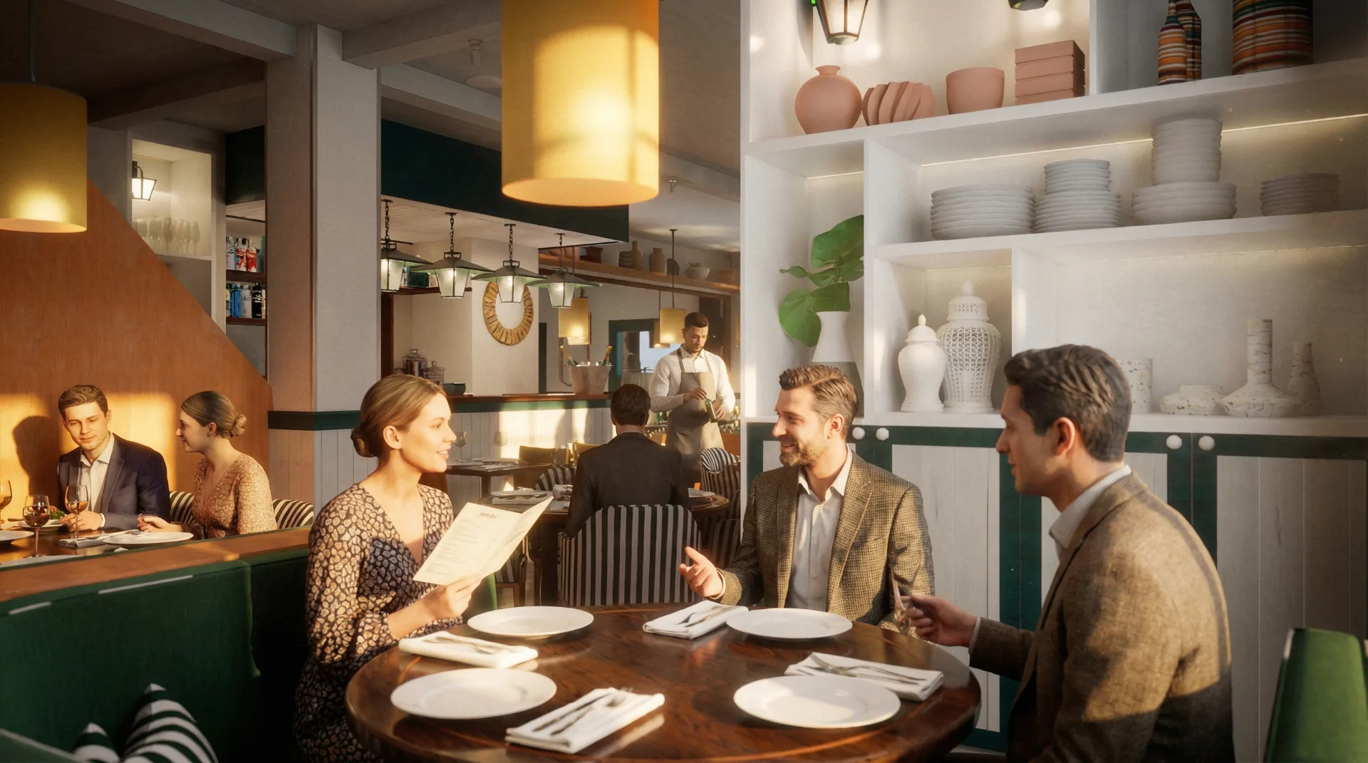 Salão interno do restaurante 2026 — Restaurante Posì Mozza & Mare 2026